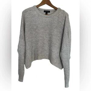 Streetwear society oversized gray sweater size medium